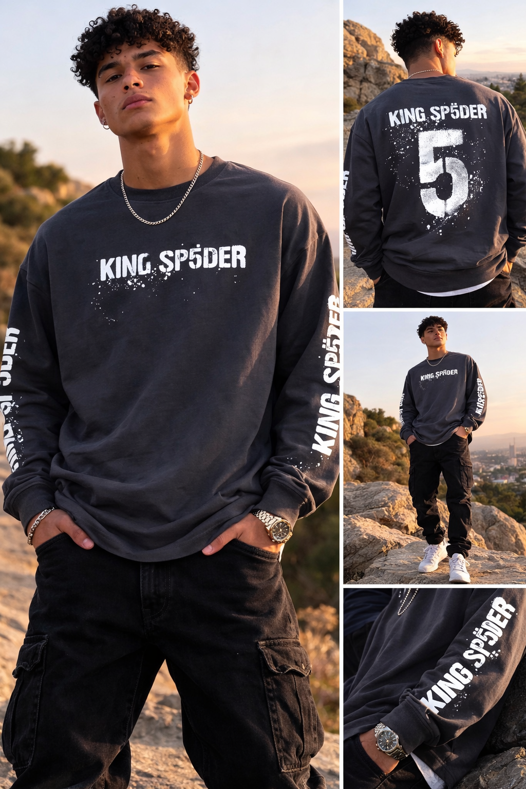 KING SP5DER Graphic Long-Sleeve