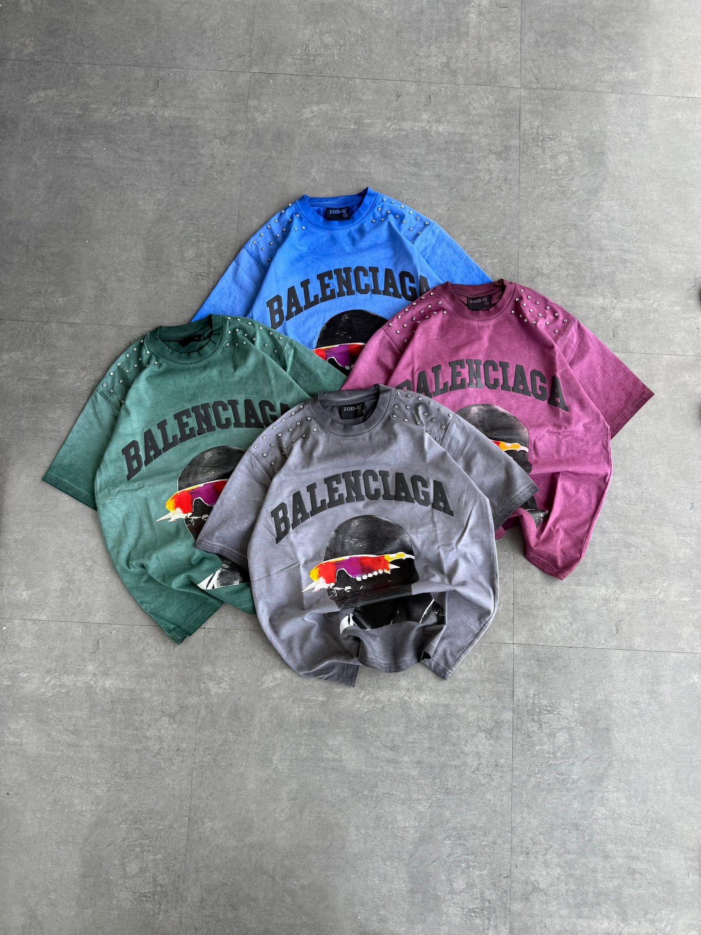 FIVE SLEEV BALENCIAGA STONE WORK
